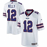 Nike Men & Women & Youth Bills #12 Kelly White Team Color Game Jersey,baseball caps,new era cap wholesale,wholesale hats